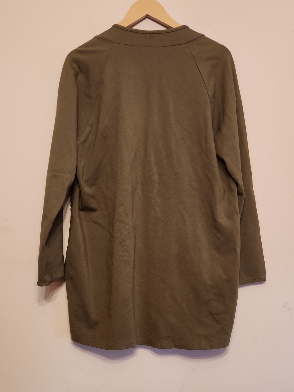 CLARA SUN WOO Waterfall Jacket Open-Front Long Sleeves, size M - Picture 2 of 8